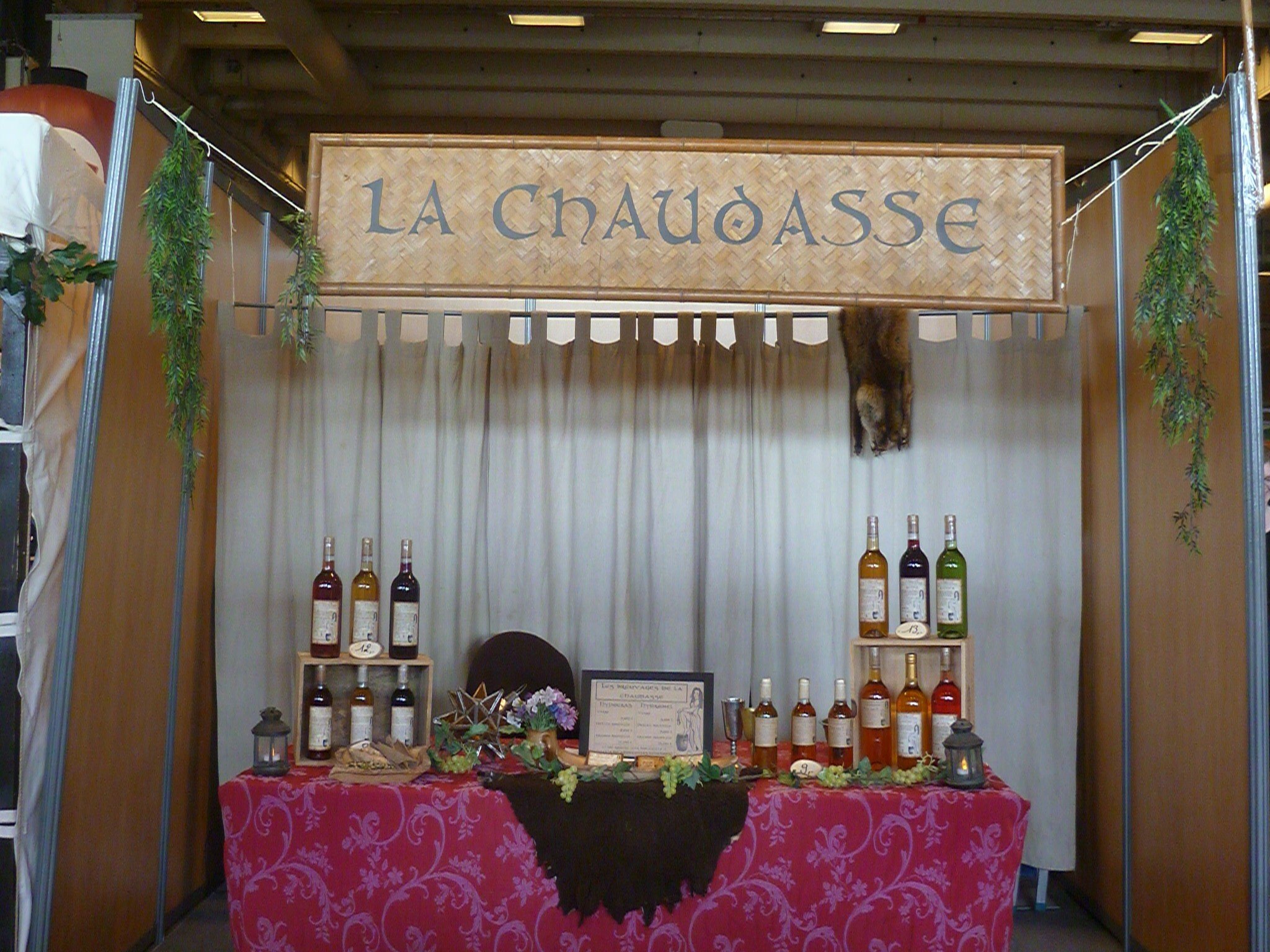 Stand boutique médiévale