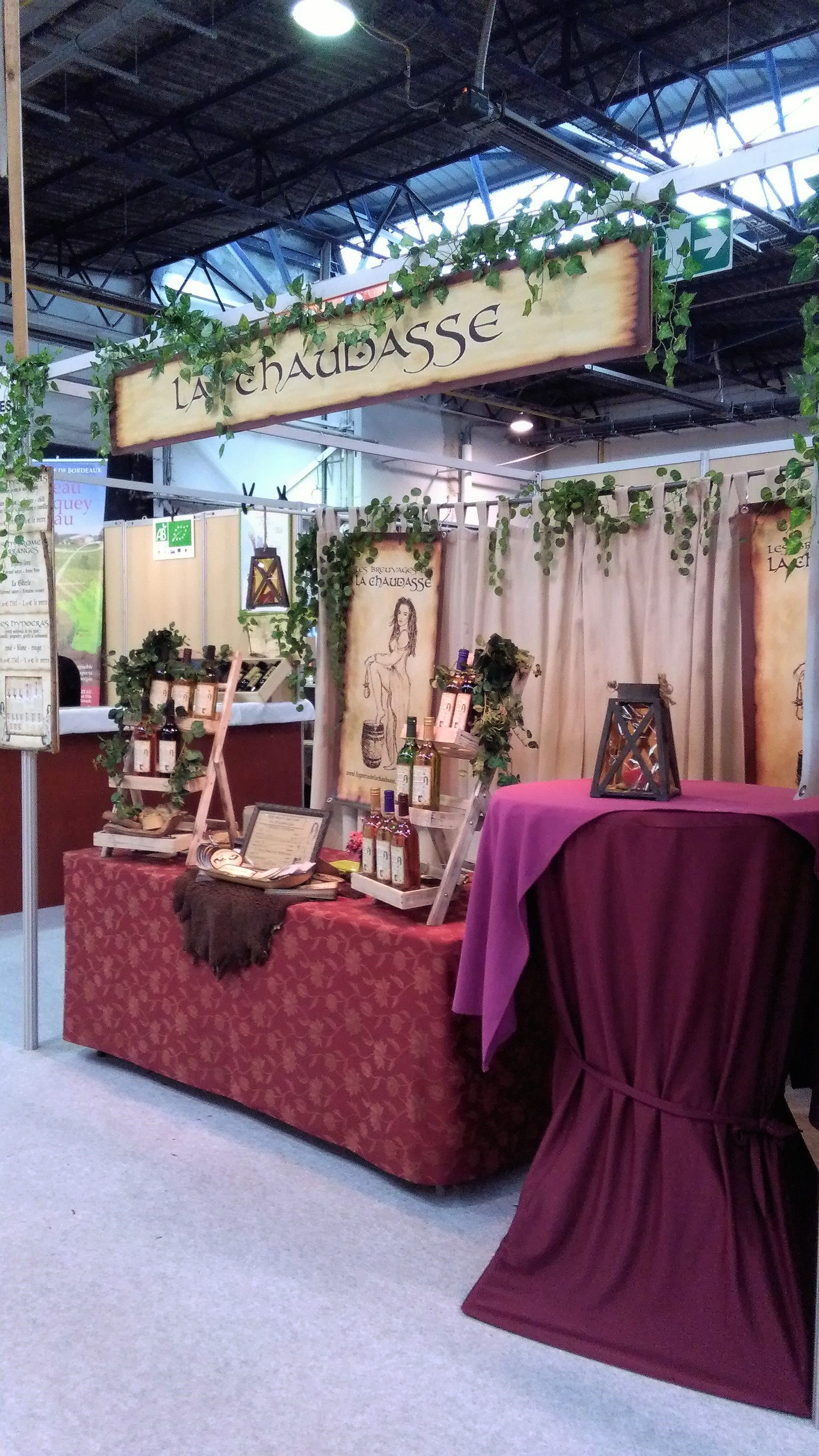 Stand boutique médiévale