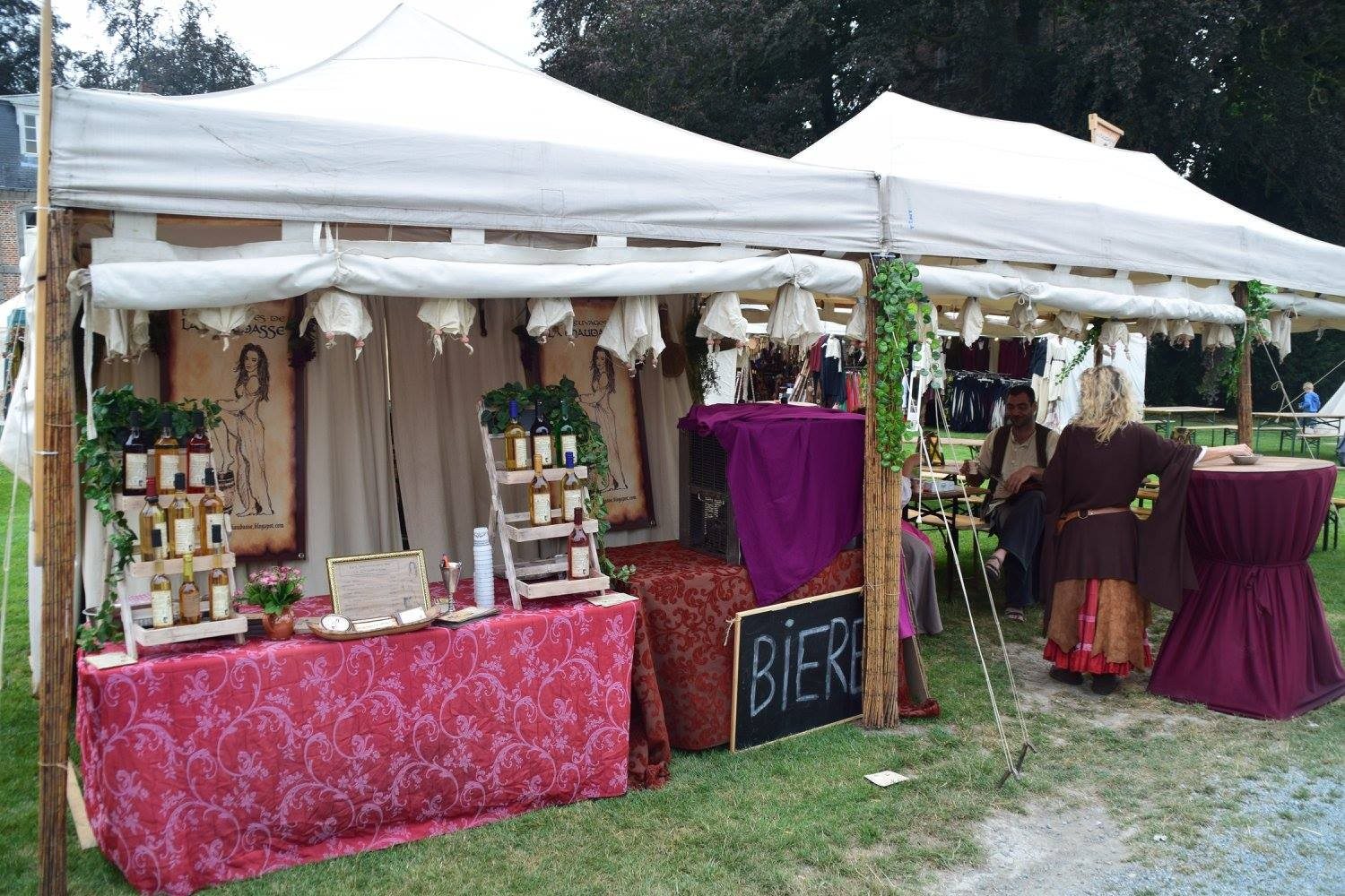 Stand boutique médiévale